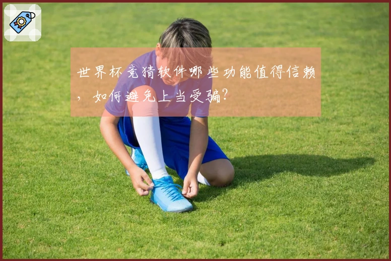 世界杯竞猜软件哪些功能值得信赖，如何避免上当受骗？