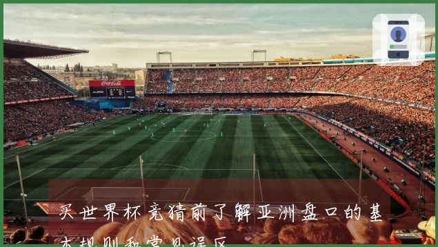 买世界杯竞猜前了解亚洲盘口的基本规则和常见误区