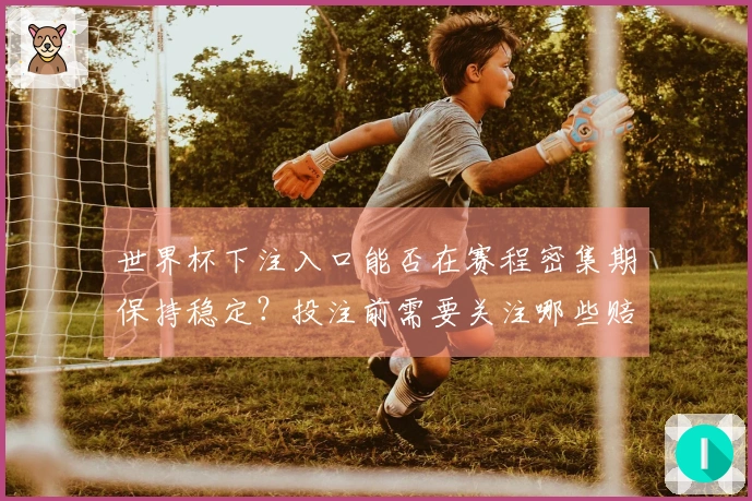 世界杯下注入口能否在赛程密集期保持稳定？投注前需要关注哪些赔率变化？